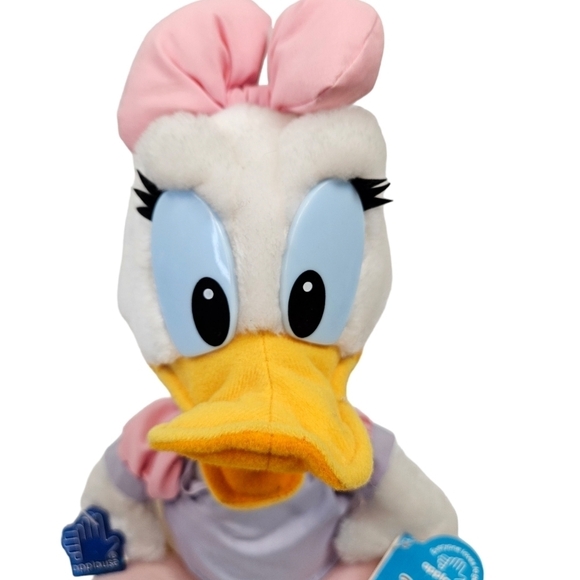 NWT Vintage Applause Disney Daisy Duck 16" Plush Stuffed Animal Kids - Picture 2 of 14